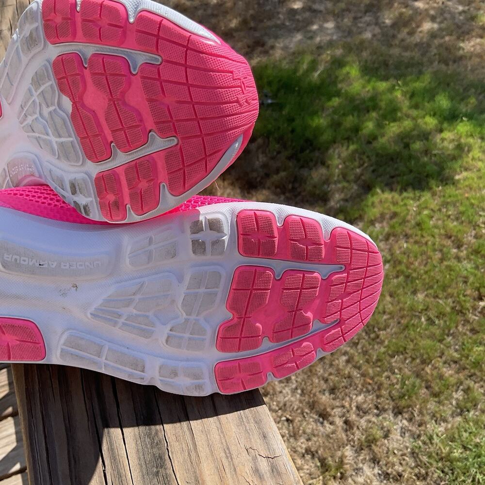 Under Armour Womens Shoes Surge 3 Pink Size 10 - Picture 10 of 10